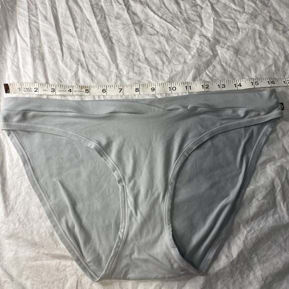 Bundle/$3 NEW Anne Klein Panties Underwear Super Soft & Stretchy Pale Blue Gray - Picture 4 of 6